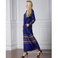 fashion AZTEC Woven Dress Women Middle East new model abaya in dubai abaya 2017